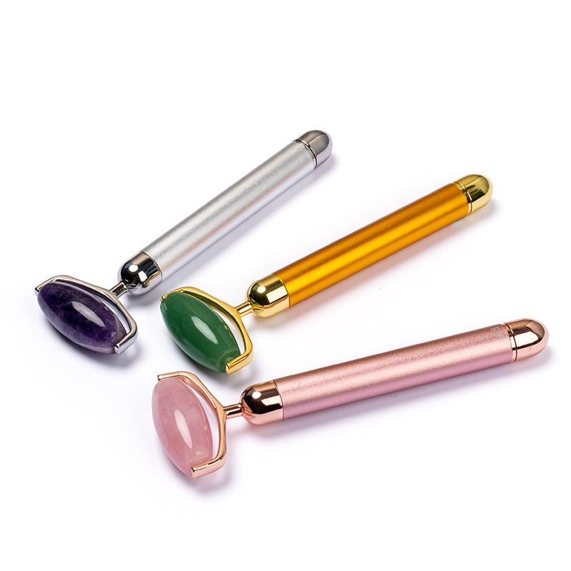 Elektrischer Jade Roller – Gesichtsmassage-Stick (3 Farben)